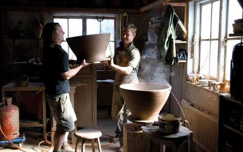 Whichford Pottery and The Straw Kitchen